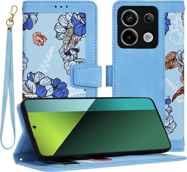 FlipCraft Techsuit Schutzhülle für Xiaomi Poco X6 und Note 13 Pro 5G in Blau - Bild 1