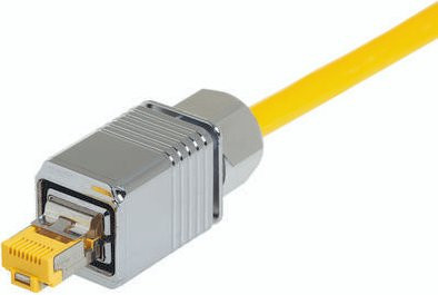 HARTING Steckverbinder-Set 09451951560 Gelb aus Zinkdruckguss mit 8 Polen - Bild 1