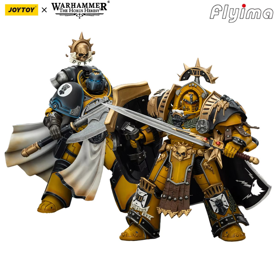 JOYTOY Warhammer 30K Imperial Fists Legion Praetor Actionfigur, 1/18 - Bild 2