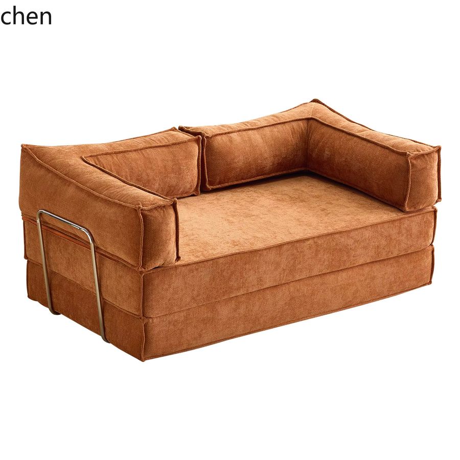 HT Stoffsofa für das Wohnzimmer mit abnehmbarem und waschbarem Bezug als vielseitiges Klappsofa - Bild 4