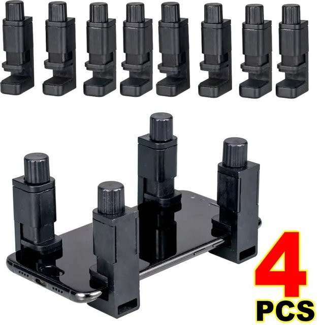 BRYNTHORX Universelle Befestigungsklammern für Handy-Reparaturen und Tablet LCD-Display-Bildschirm Reparatur Werkzeuge, Schwarz, 4-16 Stück - Bild 1