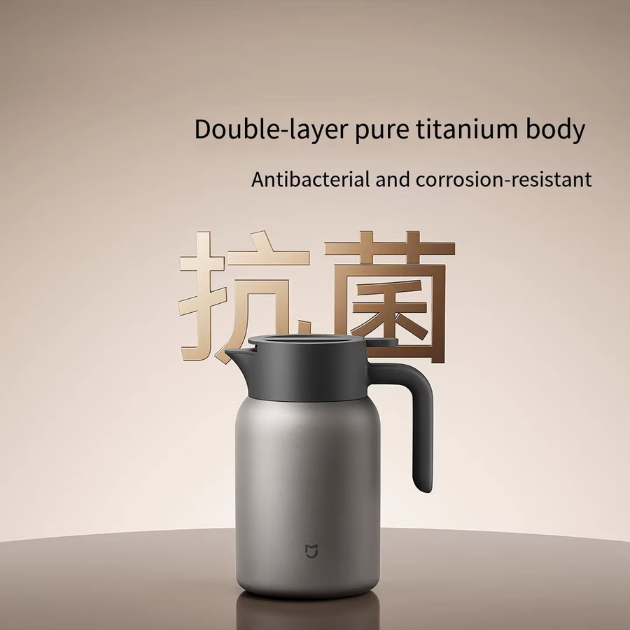 Xiaomi Titan Isolierkanne aus Edelstahl mit Tee-Infuser, 1,2 l - Bild 4
