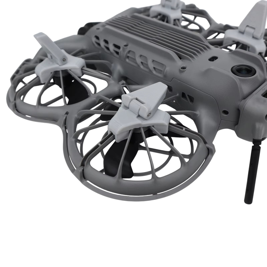DJI NEO 2 Fahrwerk Schutzbeine mit Schnellverschluss als Drone Zubehör zur Körperunterstützung und Höhenerweiterung - Bild 3