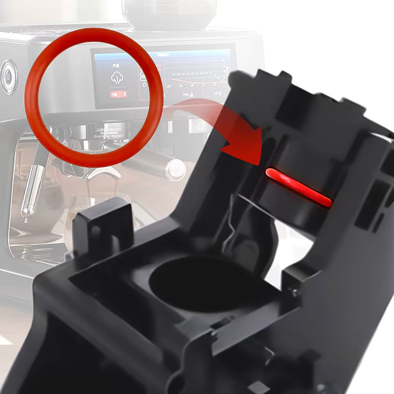 JETTING 15er Set Silikon O-Ring Dichtung Kit für Saeco Kaffeemaschinen Braugruppe und Auslaufstecker - Bild 1