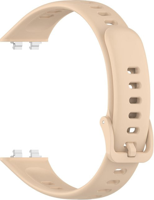 Techsuit Uhrenarmband Silikon, Beige, Huawei Band 11 / 11 Pro, Unisex - Bild 1