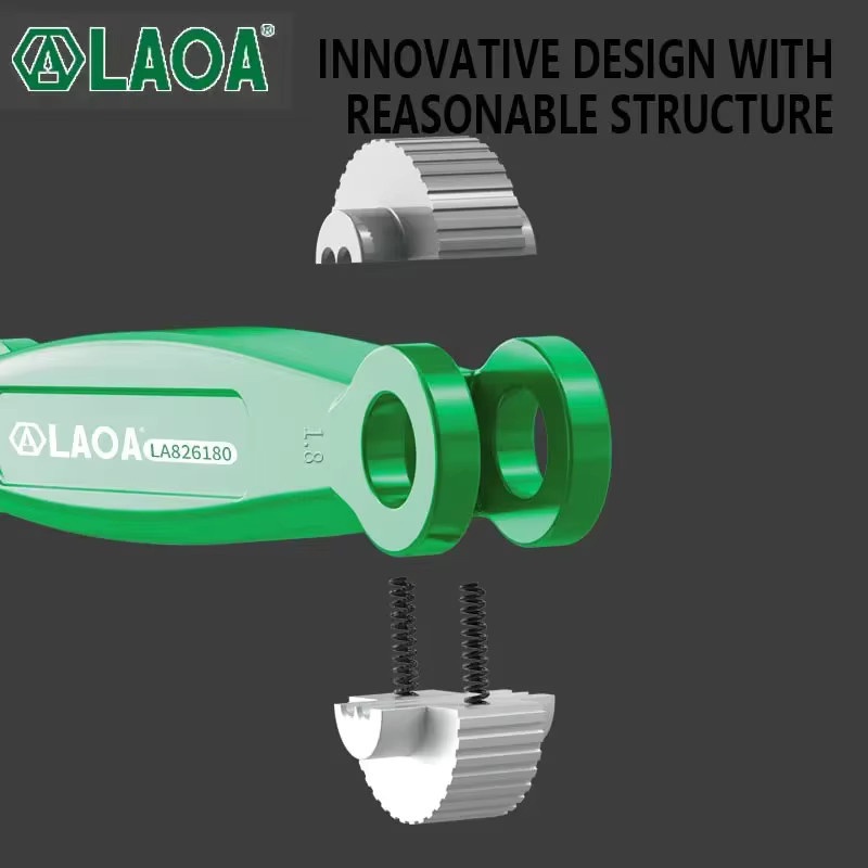 LAOA Netzwerkkabel-Entfernungswerkzeug für 0,8–1,8 mm Draht, grünes Drahtglätter- und Paar-Trennwerkzeug - Bild 4