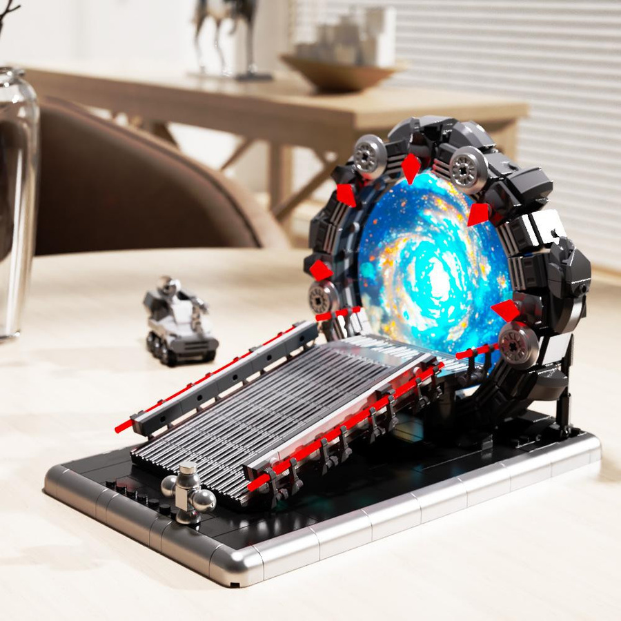 Linyi toy Konstruktionsset aus Kunststoff - Bild 5