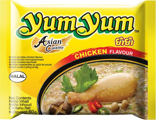 Yum Yum Instant Nudeln Huhn-Geschmack 60 g - Bild 1
