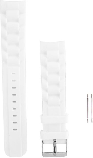 Neoglint Uhrenarmband Silikon, 20 mm, Schwarz, Herren - Bild 1