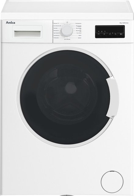 Amica Waschmaschine UWA 484 040 Frontlader weiß - Bild 1