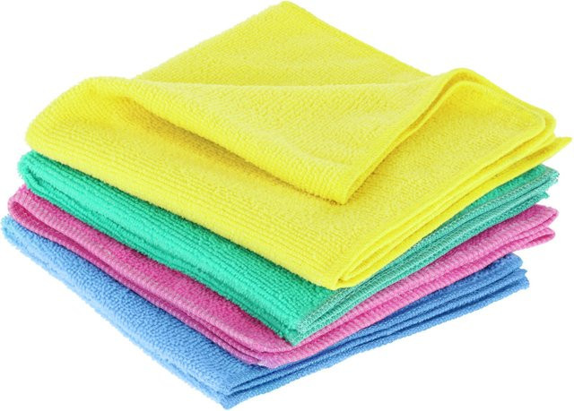 ERWIN M. Microfasertücher-Set Clean, 20 Stück, mehrfarbig, B/L: 35 x 35 cm - Bild 1