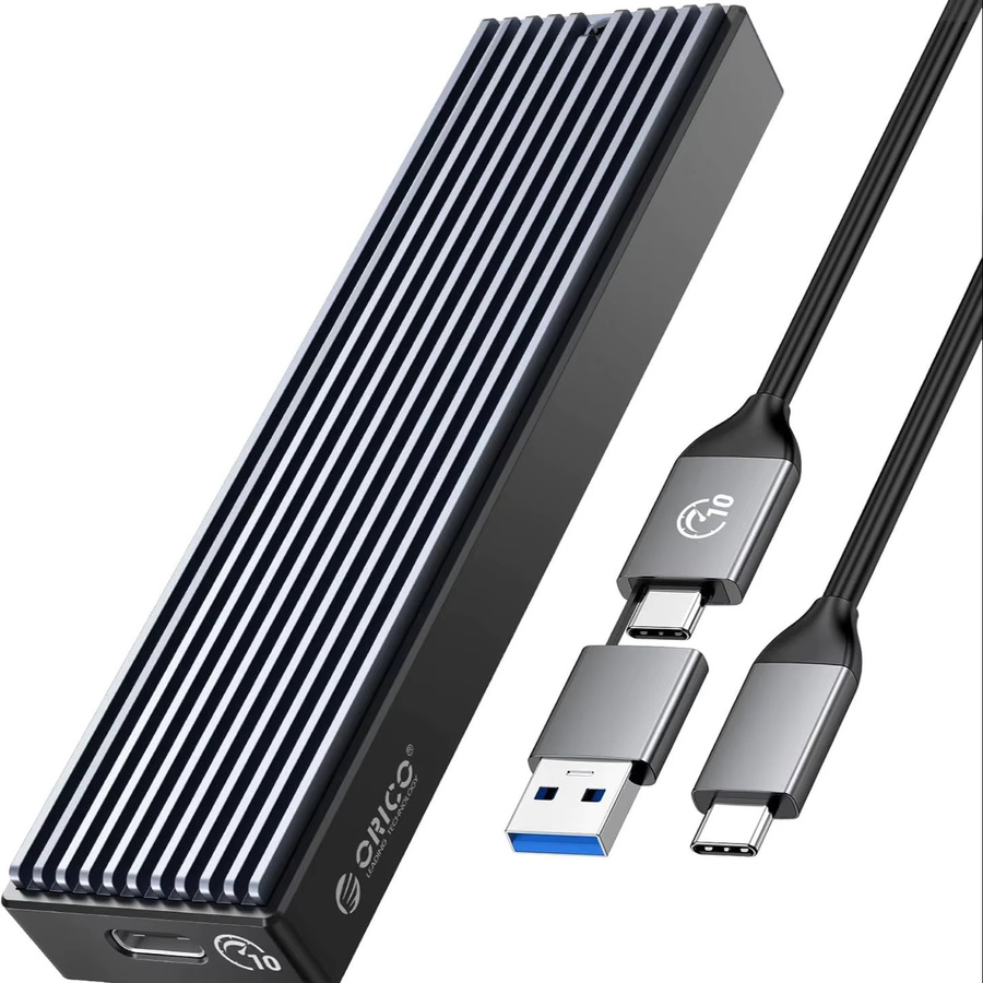 ORICO M.2 NVMe SSD-Gehäuse USB 3.1 Gen 2 PCIe externer Adapter für 2230/2242/2260/2280 M.2 SSD bis zu 8 TB - Bild 6