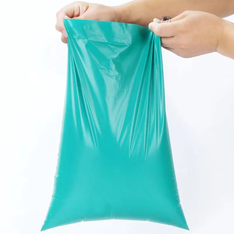 INPLUSTOP Versandtaschen aus Kunststoff in Grün, 50 Stück wasserdichte Mailing-Taschen mit Selbstklebeverschluss, B: 30,0 cm x H: 17,0 cm - Bild 3