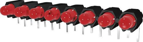 Signal Construct DUHS35820 LED-Reihe 8fach Rot, L 40 mm, B 4.8 mm, H 9.1 mm - Bild 1