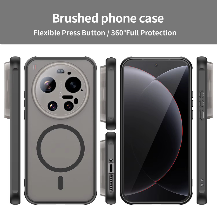 DecoPhone Magnetische Handyhülle für Xiaomi 17 Ultra in Schwarz mit farbenfrohem Design und mattierter Oberfläche - Bild 4