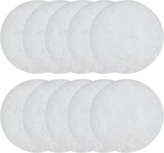 10 Stück Helios Luftfilter G3/ISO Ersatzfilter für ELF-DLV 125 110 Lüftungsventile in Weiß - Bild 1