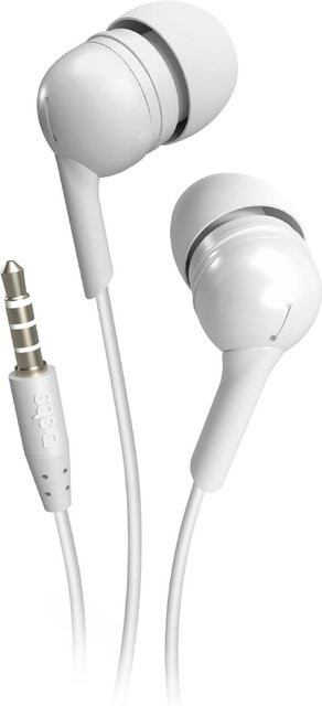 SBS Stereo In-Ear Studio Mix 10 Kopfhörer mit Kabel, 3,5 mm Klinkenstecker, weiß - Bild 1