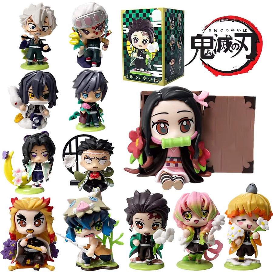 Bandai Demon Slayer Q-Version Sitzende Geisterpuppe Actionfigur - Bild 6