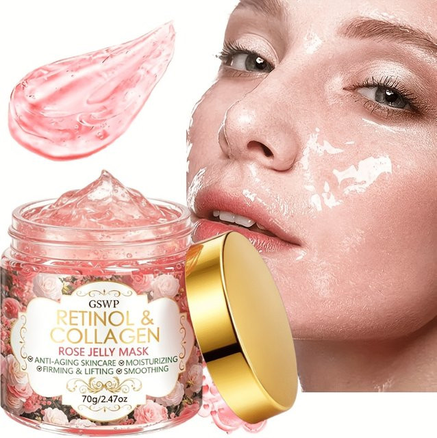 GSWP Rosen-Gelee-Maske, Kollagen, Gesicht, Unisex - Bild 1