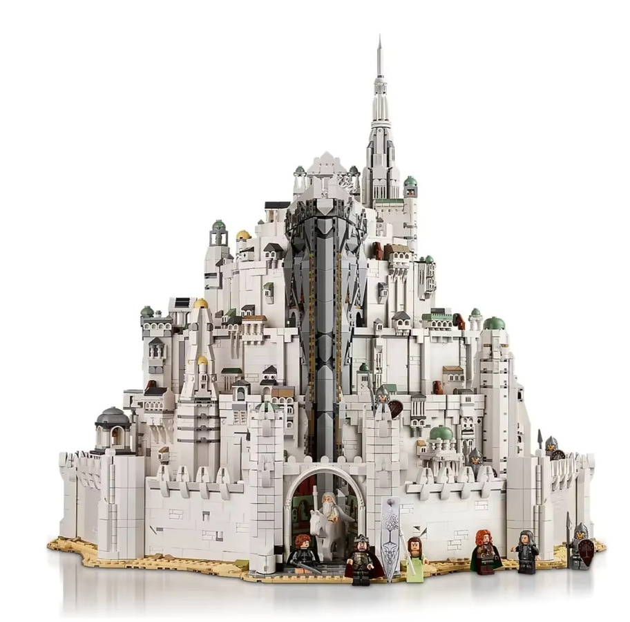 Minas Tirith 3D-Schloss, Baustein-Modell, 8.278 Teile, ab 14 Jahren - Bild 3