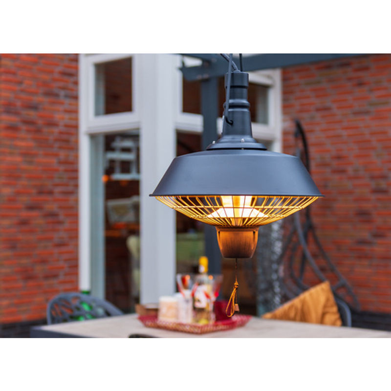 sunred Terrassenheizung Indus Bright in Schwarz mit 2100 W Heizleistung für bis zu 17 m² - Bild 3