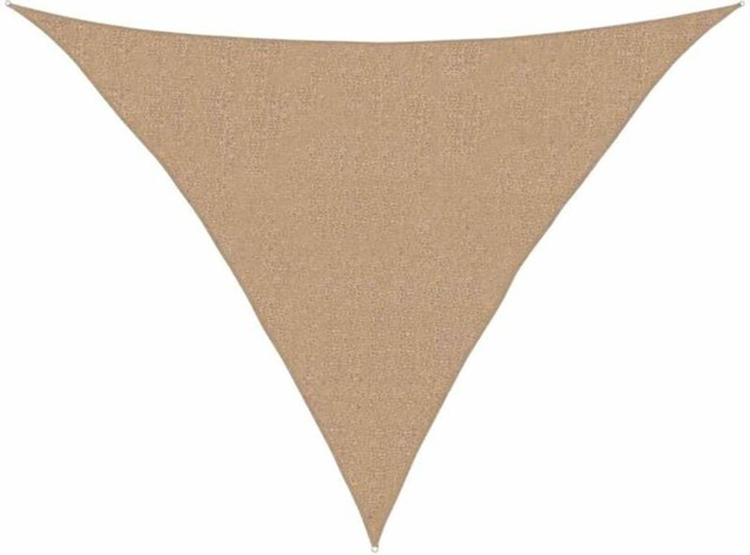 Sonnensegel vidaxl aus HDPE in Taupe Meliert mit einer Fläche von 2,5 x 2,5 x 3,5 m - Bild 1