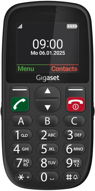Gigaset Mobiltelefon Black mit 2,2 MP Kamera und USB-C Anschluss - Bild 2