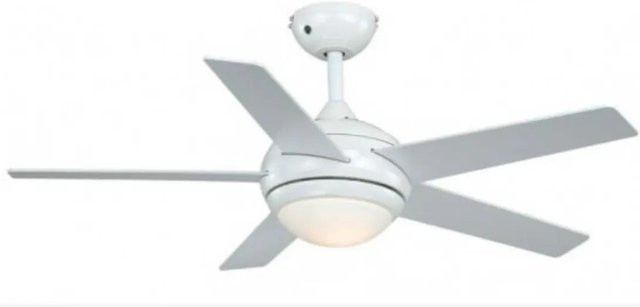 AIRERYDER Deckenventilator Fresco Weiß mit Beleuchtung und Fernbedienung, Durchmesser: 112 cm - Bild 1