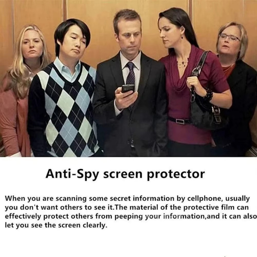 Anti-Spionage Sichtschutz Displayschutz aus Hartglas für Oppo Find X5 X3 Lite Reno 5 Lite 7 6 Pro 7 4G 7Z 5G 8 Pro Plus A35 - Bild 4