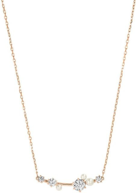 Swarovski Halskette, beige, Damen - Bild 1