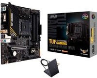 Asus TUF GAMING A520M-PLUS WIFI Mainboard mit AMD AM4 Sockel, Micro-ATX Formfaktor, DDR4 Unterstützung und Wi-Fi, Schwarz - Bild 1
