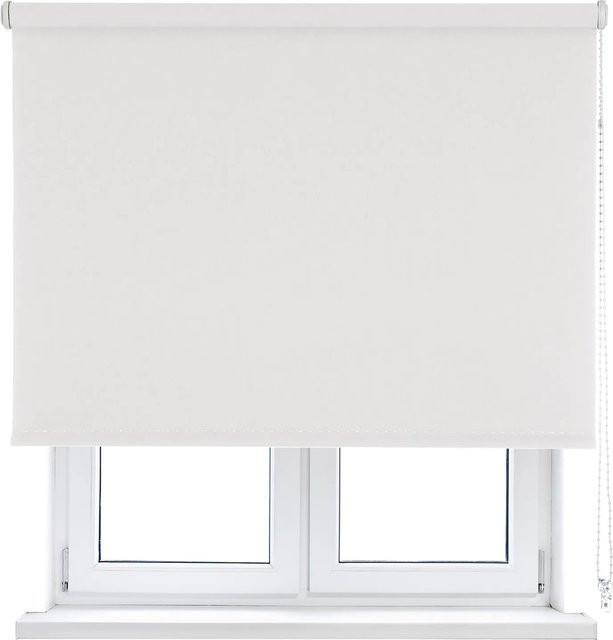 Viewtex Verdunkelungs- und Thermorollo Sundusk Weiß B: 105 cm, H: 250 cm - Bild 1
