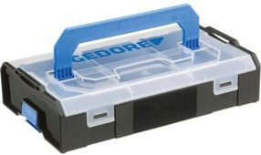 Gedore L-BOXX Mini 1102 L leer mit Einteilersortiment in Blau - Bild 1