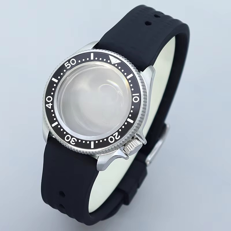 miaozhunke Uhrenarmband, Keramik, Kautschuk, Silber - Bild 1