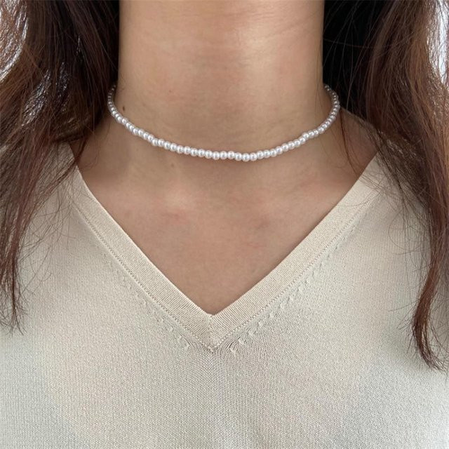YIRAN Jewelry Halskette, Perle, braun, Damen - Bild 1