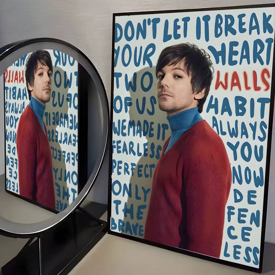 Louis T-Tomlinson SINGER Poster HD Art wasserfestes Wandbild für Wohnzimmer und Schlafzimmer - Bild 6