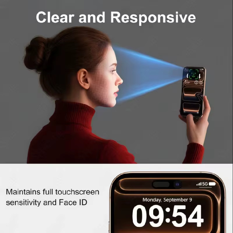 3er-Set gehärtetes Glas Display Schutzfolie für Xiaomi POCO F8 Pro und F8 Ultra 5G, transparent, staubfreie Installation - Bild 3