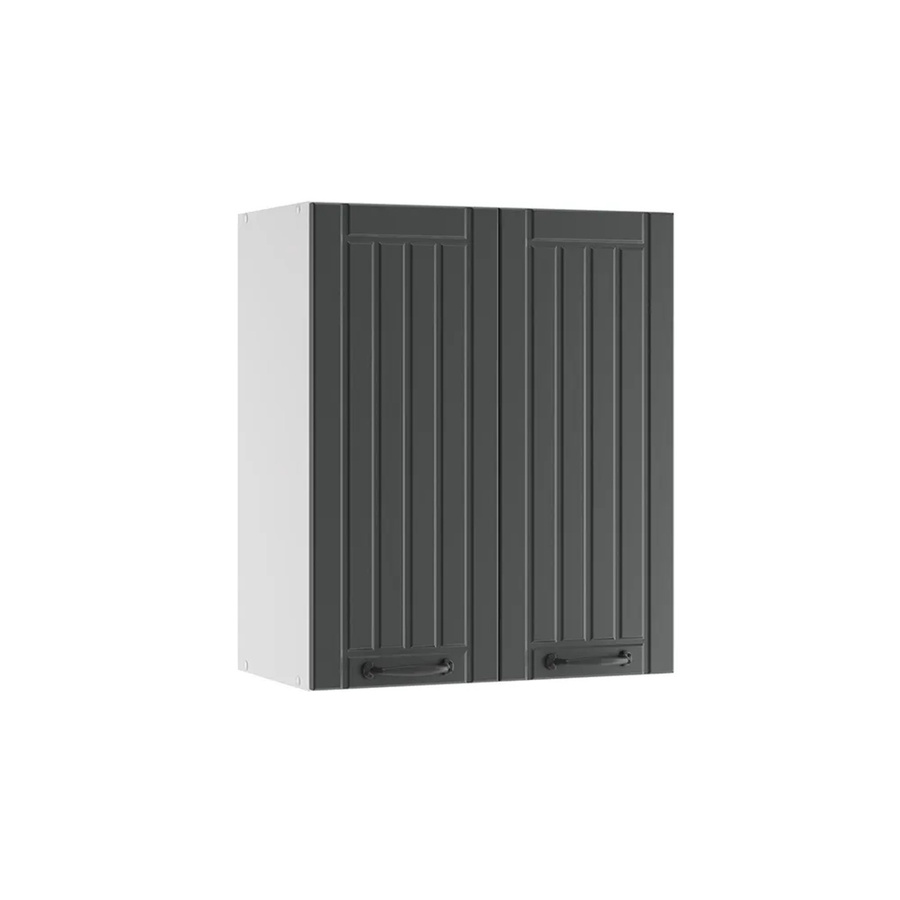 Vicco Hängeschrank Fame-Line Landhaus Küchenschrank Anthrazit/Weiß Breite: 60 cm, Höhe: 72 cm, Tiefe: 34,1 cm - Bild 3