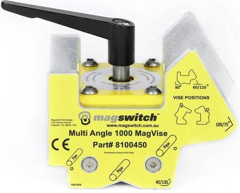 Magswitch MagVise 1000 Magnetischer Schraubstock in Gelb 8100450 - Bild 1