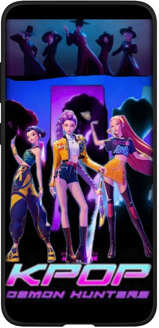 Zoey KPop Rumi Demon Mira Hunter X Handyhülle für Samsung Galaxy S25 S24 S23 S22 Ultra FE A06 A16 A36 A37 A35 A56 A57 A26 A53 A17 A05 A15 A54 A55 und iPhone 16 Pro Max in Schwarz Multicolour - Bild 1
