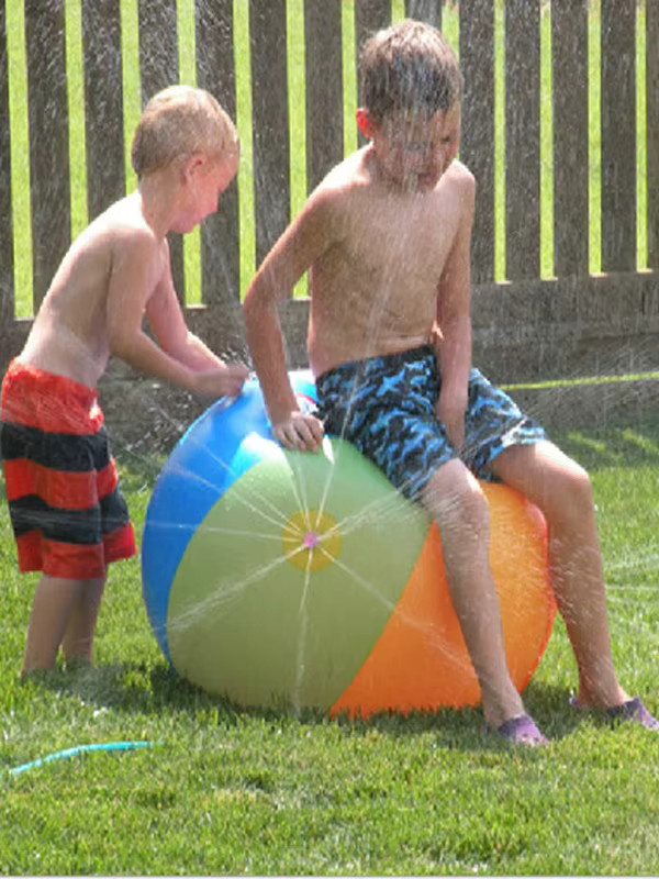 soulbao Aufblasbarer Wasser Spray Ball, Sport, Bunt / Mehrfarbig - Bild 2