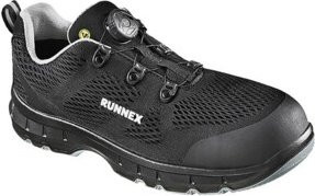 RUNNEX Sicherheitsschuhe FlexStar S1PS-ESD Halbschuhe Textil Grau Schwarz Größe 44 - Bild 1