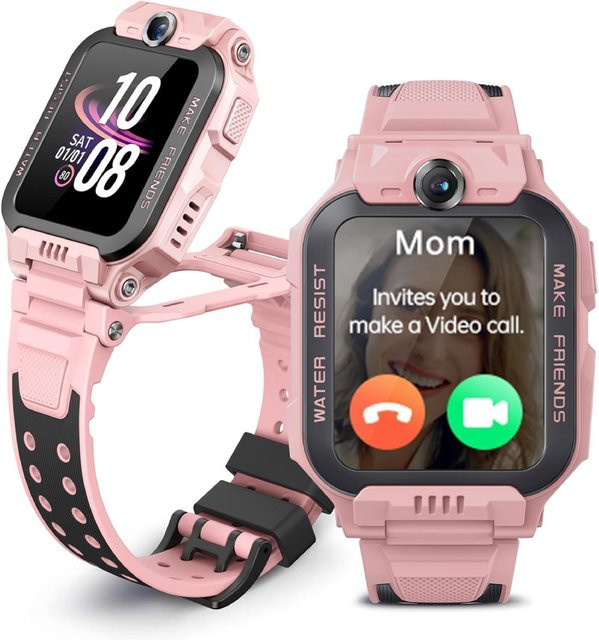 imoo Kinder-Smartwatch Z7 in Pink mit GPS, WLAN und Herzfrequenzmessung - Bild 4