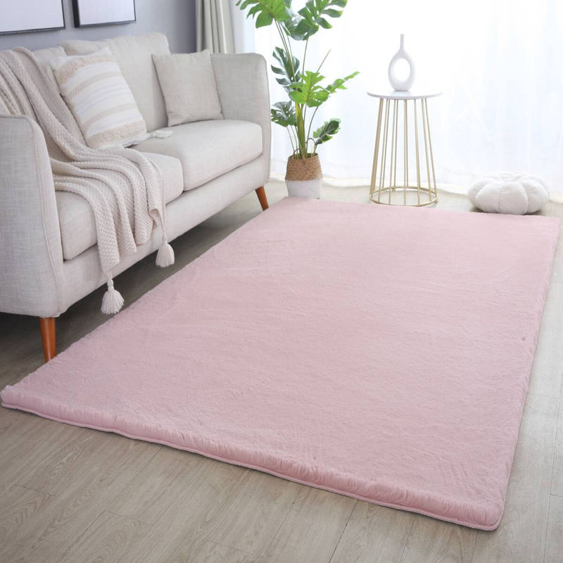 Ayyildiz Kurzflorteppich Pouffy Rosa, B: 120 cm, L: 170 cm - Bild 2