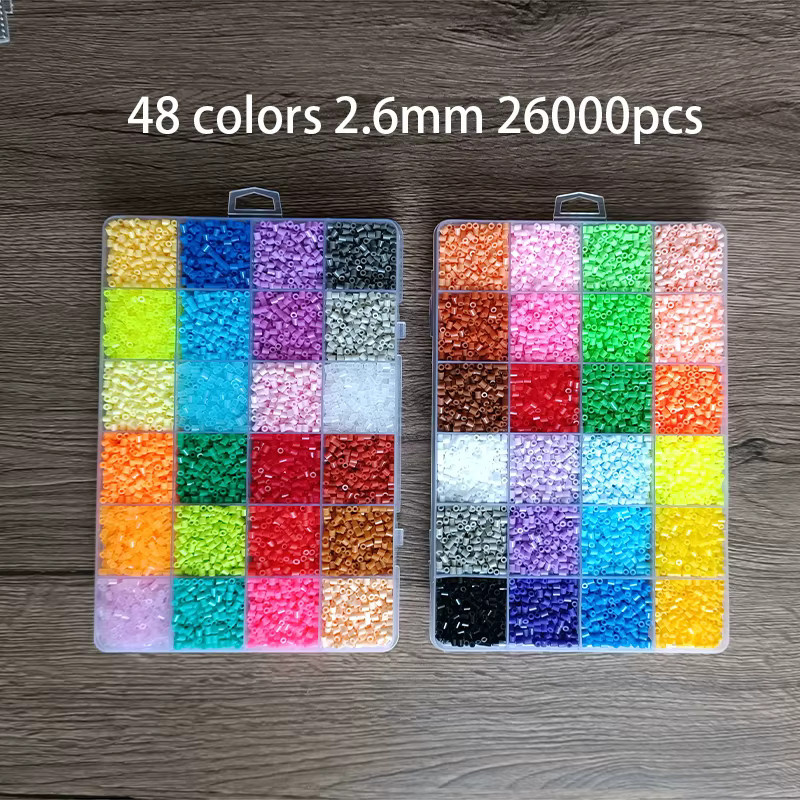 LXSWY Sicherungsperlen-Set, 3D-Pixel-Puzzle, Bunt / Mehrfarbig - Bild 2