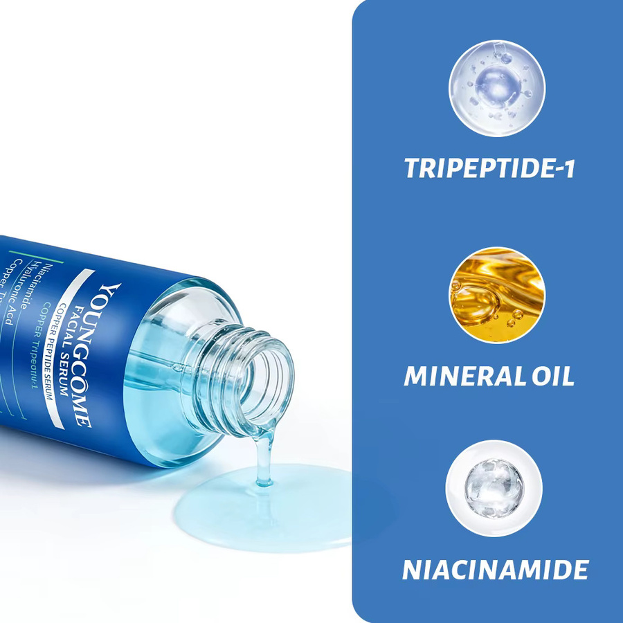 YOUNGCOME Kupferpeptid-Serum mit Hyaluronsäure, Gesichtsserum, Unisex - Bild 2