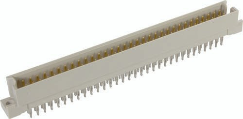HARTING Messerleiste 09721646904 aus Messing in Beige mit 2 Reihen - Bild 1