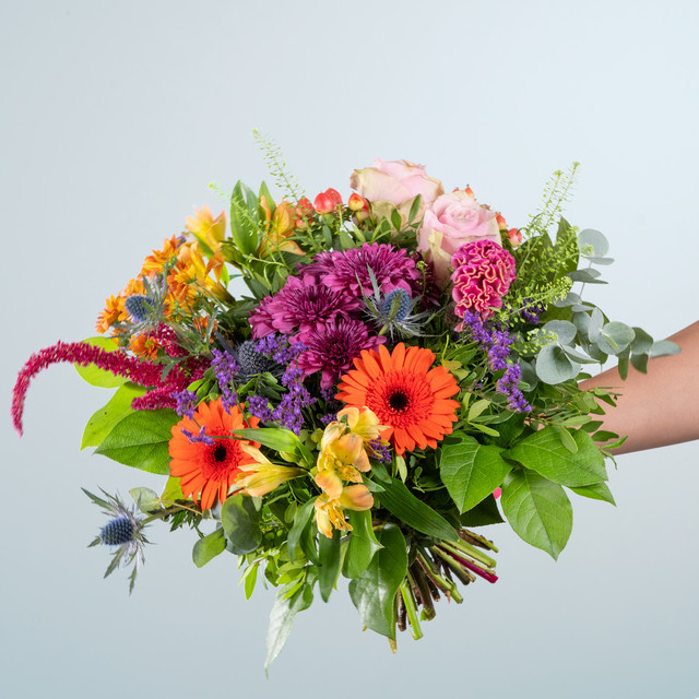 BLUME2000 Wild Summer Bouquet multicolor orange purple Sommer - Bild 1