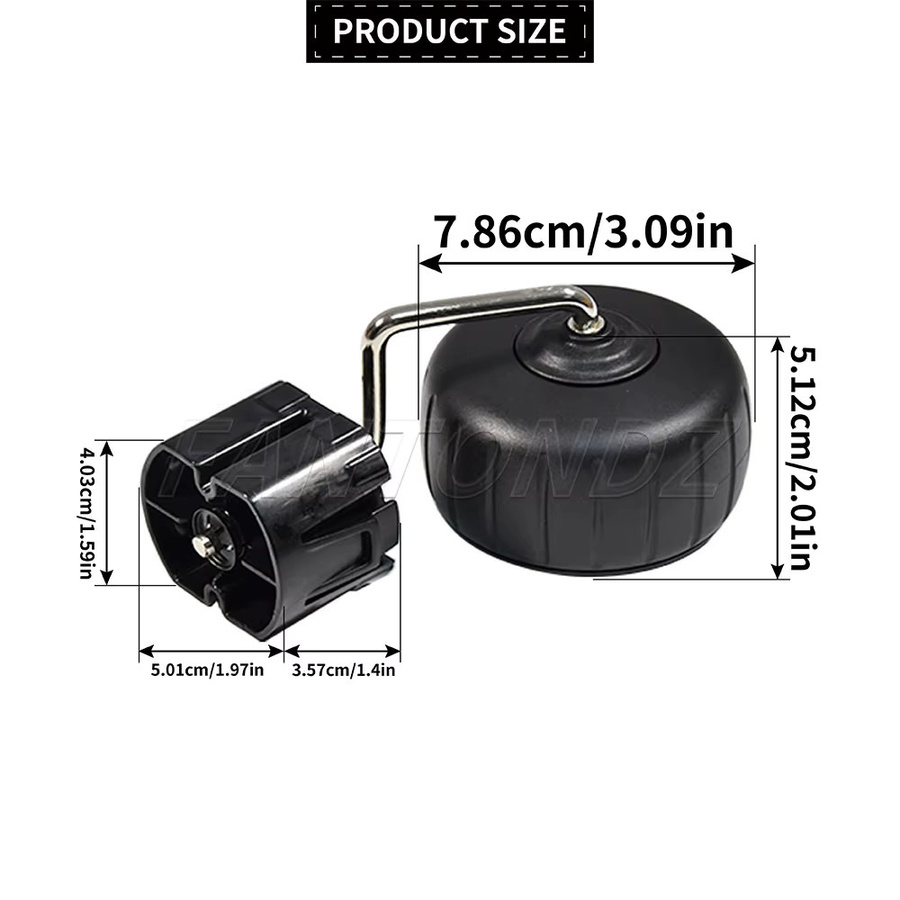 Gardena Radbaugruppe Schwarz für Roboter-Rasenmäher Sileno Minimo Sileno Life Sileno City und Husqvarna Automower 305 310 Ersatzteil 589300801 - Bild 2