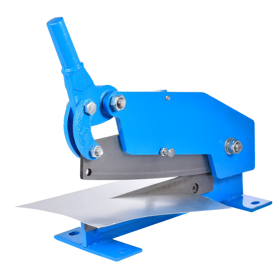 12-Zoll Handplattenschere als Blechschere für Metall und Stahlplatten in Blau - Bild 7